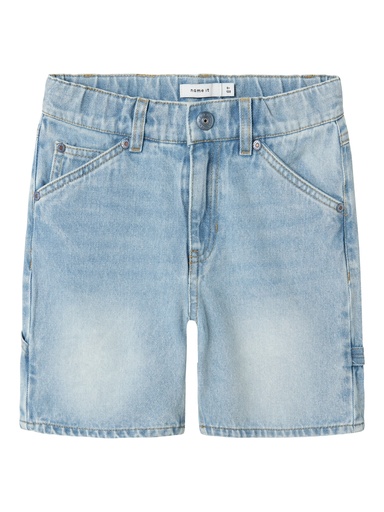 NAME IT KIDS - NKM RYAN ST DNM L SHORTS 4525-IM F - Light Blue Denim