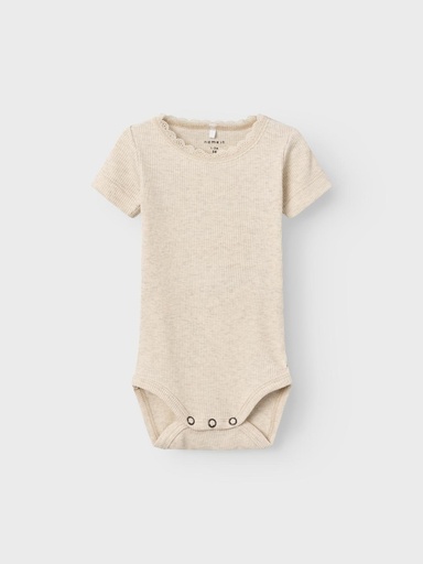 NAME IT BABY - NBF KAB SS BODY NOOS - Peyote Melange