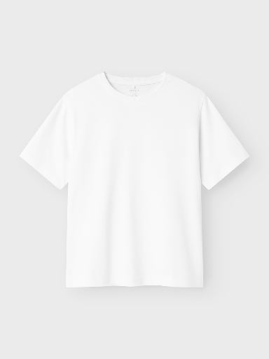 NAME IT KIDS - NKF GREGA SS NREG TOP NOOS - Bright White