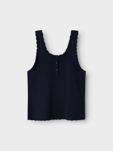 NAME IT KIDS - NKF FILISA KNIT STRAP TOP - Navy Blazer