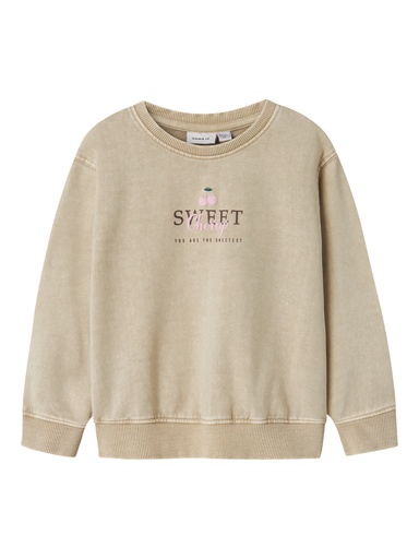 NAME IT MINI - NMF NADENA NREG SWEAT BRU - Island Fossil