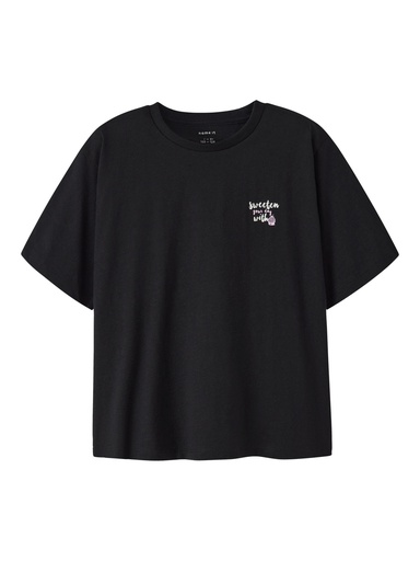 NAME IT KIDS - NKF NEATA SS NREG TOP - Black