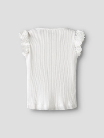 NAME IT MINI - NMF HALINA SS TOP - Bright White