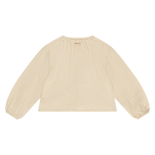 Stains & Stories - girls blouse long sleeve - cream - SSA25408550-SSA-00075