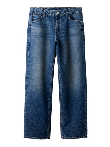 LMTD - NLM BIRT DNM LOOSE PANT - Dark Blue Denim