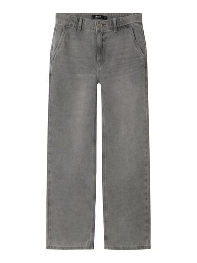 [5715674651636] LMTD - NLM TOIZZA DNM LOOSE PANT NOOS - Grey Denim
