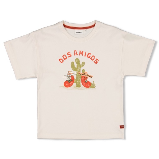 Feetje - T-shirt oversized - Desert Fiesta - Offwhite - 71700488