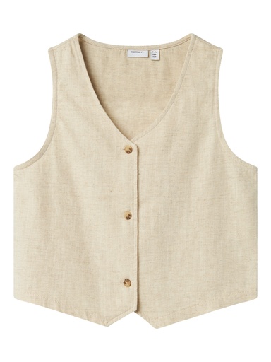 NAME IT KIDS - NKF DAIMI WAISTCOAT - Peyote Melange