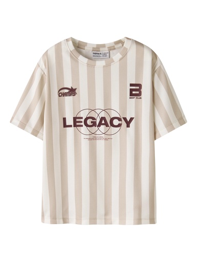 NAME IT KIDS - NKM FIDUR SS NREG TOP - Chateau Gray