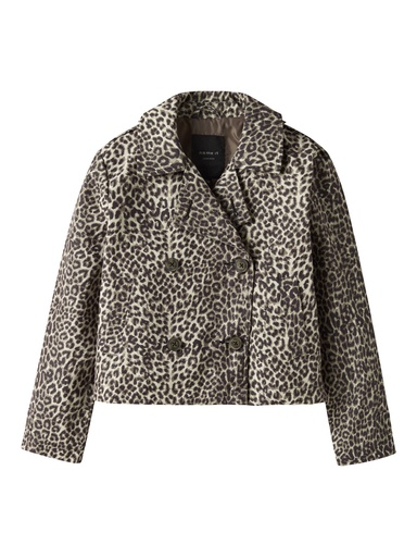 NAME IT KIDS - NKF MADELIN TRENCH COAT SHORT AOP - Birch