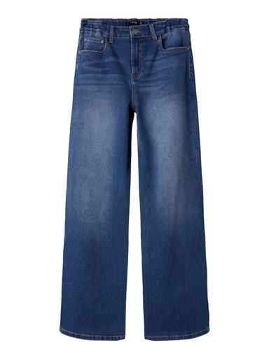 [5715308646809] LMTD - NLF TECES DNM HW WIDE PANT NOOS - Medium Blue Denim