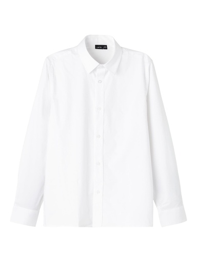 LMTD - NLM HALVIN LS R SHIRT - Bright White
