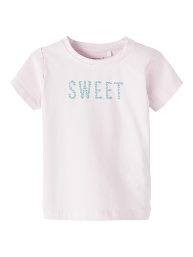 NAME IT BABY - NBF HADINA SS TOP - Light Lilac