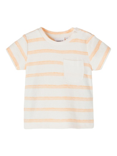 NAME IT BABY - NBM JENS SS TOP - Salmon Buff