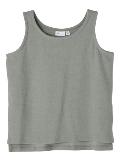 NAME IT KIDS - NKF HELVIRA LIGHT SWEAT TANK TOP - Forest Fog
