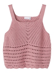NAME IT KIDS - NKF HILUCY KNIT STRAP TOP - Lilas