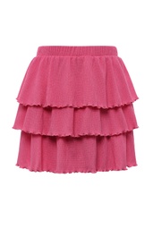 Looxs - Little crinckle skirt - Neon pink - 2212-7762-232
